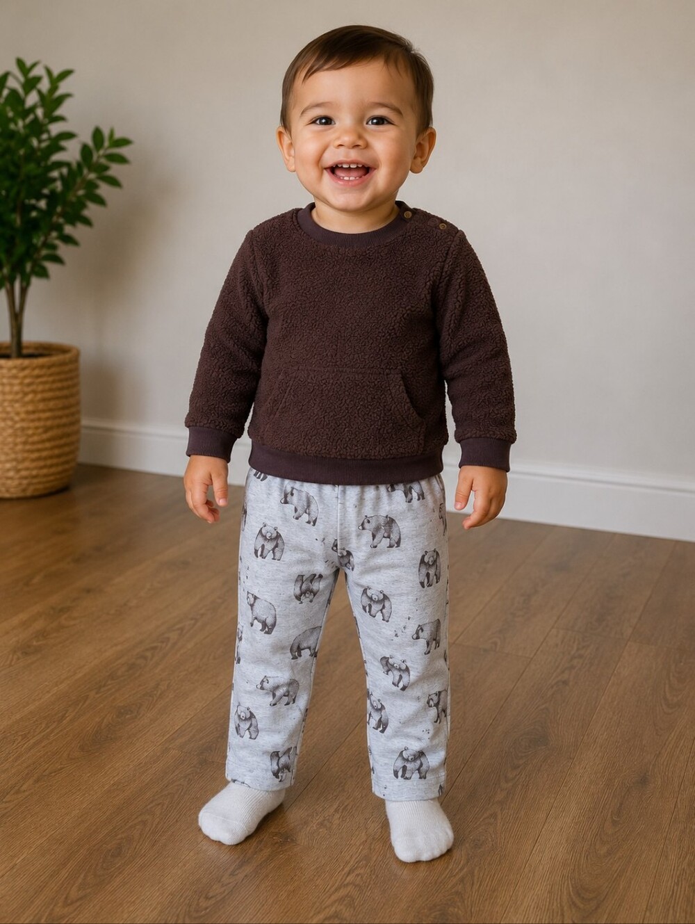 24m Boys Carter's Bear Outfit